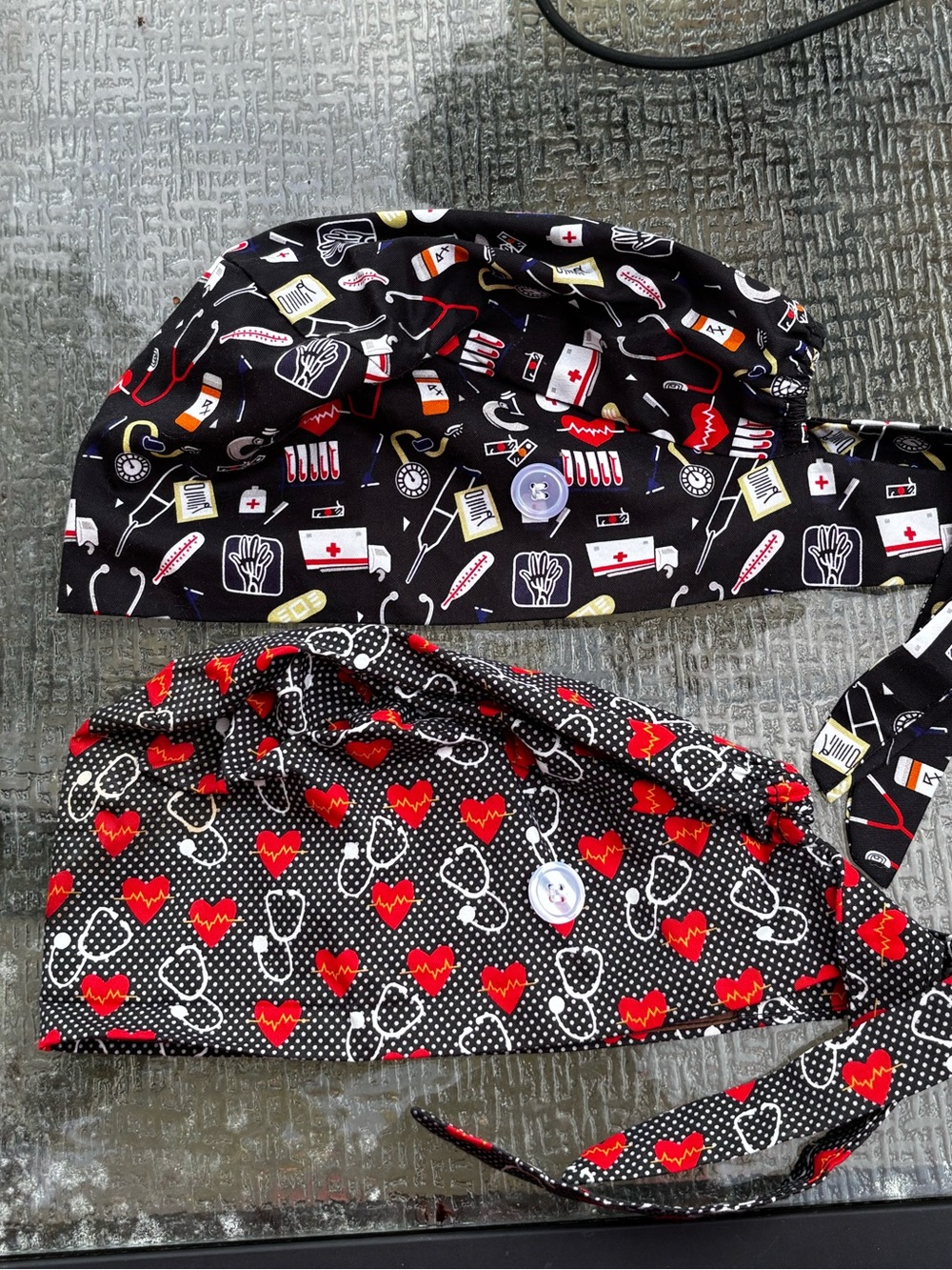 Choucas Medical Scrub Cap Surgical Skull Hat Unisex Adjustable OR Headwear